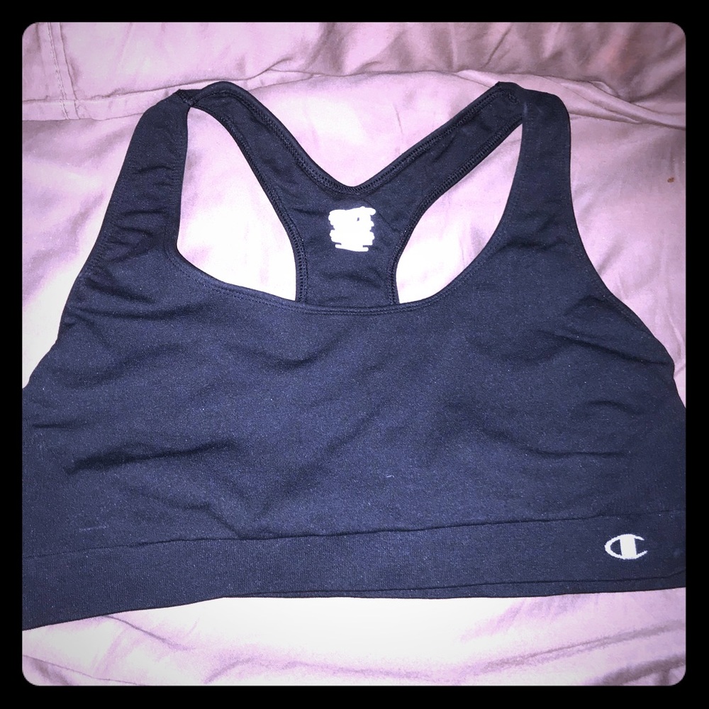 Black Champion Sports Bra